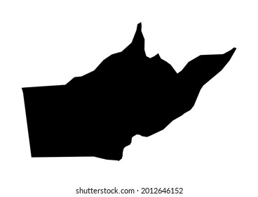 Fully editable detailed vector map of Makamba-Makamba Province-Burundi . The file is suitable for editing and printing of all sizes.