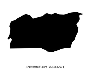 Fully editable detailed vector map of Mali-Mali Prefecture-Guinea . The file is suitable for editing and printing of all sizes.