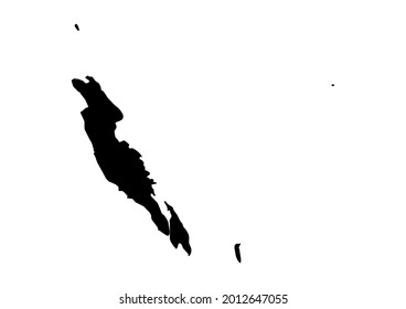 Fully editable detailed vector map of Malaita-Malaita Province-Solomon Islands . The file is suitable for editing and printing of all sizes.