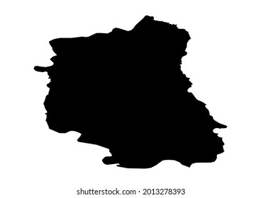 Fully editable detailed vector map of Lublin-Wojewodztwo Lubelskie-Poland . The file is suitable for editing and printing of all sizes.