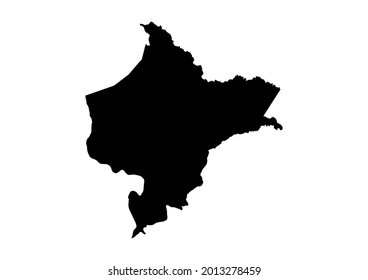 Fully editable detailed vector map of Loreto-Region de Loreto-Peru . The file is suitable for editing and printing of all sizes.