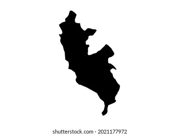 Fully editable detailed vector map of Lima Province-Provincia de Lima-Peru . The file is suitable for editing and printing of all sizes.