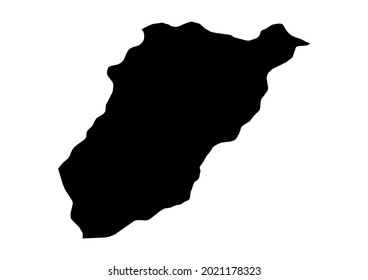 Fully editable detailed vector map of Lavalleja-Departamento de Lavalleja-Uruguay . The file is suitable for editing and printing of all sizes.