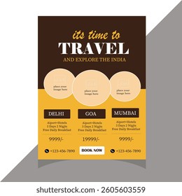 Fully Editable Elegant modern flyer, Poster, Leaflet template Design Suitable for Real Estate Agent.
