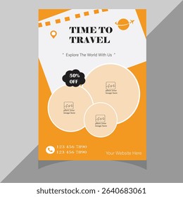  Fully Editable Elegant modern flyer, Poster, Leaflet template Design Suitable for Real Estate Agent.

