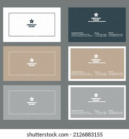 Fully editable Template.
 Vector EPSBusiness Card 