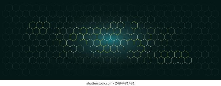 Fully editable vector background with neon color theme