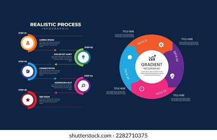 Fully editable vector based Infographic elements, ready to use for your project, print, banner, web, presentation, etc