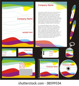 fully editable vector business templates set ready to use