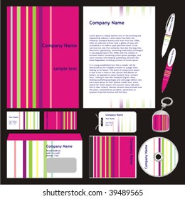 fully editable vector business templates set ready to use