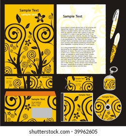 fully editable vector business templates set ready to use