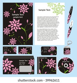 fully editable vector business templates set ready to use