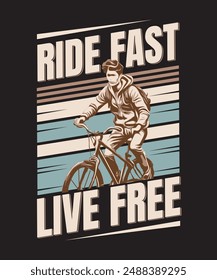 Fully editable Vector EPS 10 Outline of Cycling- Cycle Ride Lover T-Shirt Design an image suitable for T-shirts, Mugs, Bags, Poster Cards, and much more. The Package is 4500* 5400px
