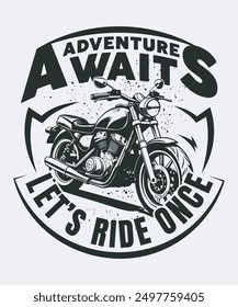 Fully editable Vector EPS 10 Outline of Biker - Bike Lover T-Shirt Design an image suitable for T-shirts, Mugs, Bags, Poster Cards, and much more. The Package is 4500* 5400px