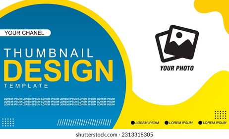 Fully editable video thumbnail design to open video tutorials. Customizable thumbnails for live workshop businesses and webinars.