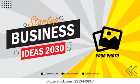 Fully editable video thumbnail design to open video tutorials. Thumbnails are suitable for both business and learning