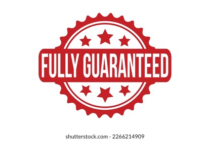 Fully Guaranteed Rubber Stamp Seal Vector