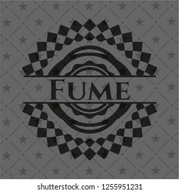 Fume black badge