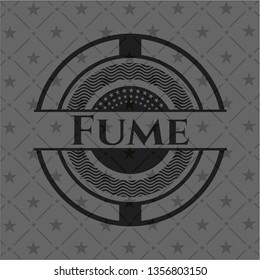 Fume black emblem