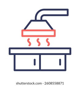 Fume Hood Icon Element for Design