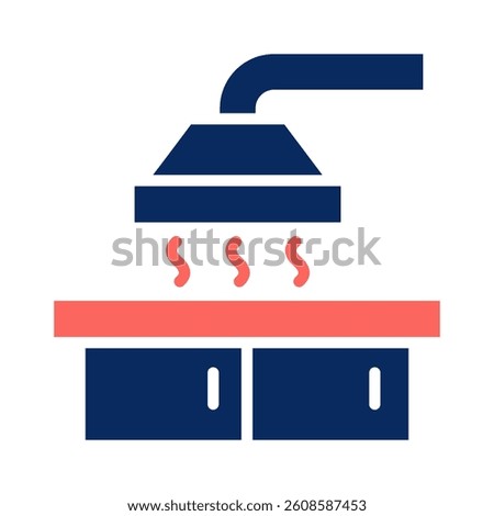 Fume Hood Icon Element for Design