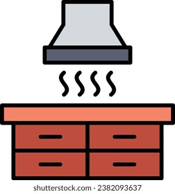 Fume Hood vector icon. Can be used for printing, mobile and web applications.
