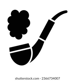 Fume Vector Glyph Icon For Personal And Commercial Use.
