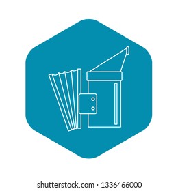 Fumigation icon. Outline illustration of fumigation vector icon for web