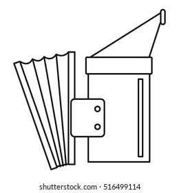 Fumigation icon. Outline illustration of fumigation vector icon for web
