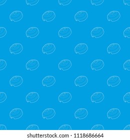 Fumigator pattern vector seamless blue repeat for any use