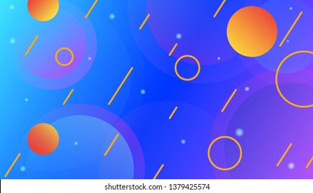 Fun Abstract Background Shape Colorful For Your Design