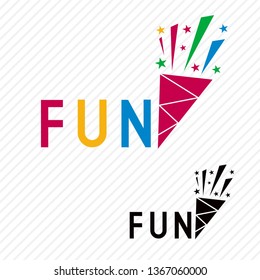 Fun abstract Logo Design, Splash symbol vector