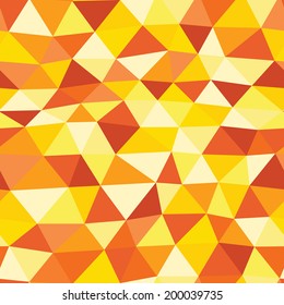 fun abstract mosaic triangle seamless wallpaper background pattern design