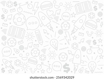 Fun abstract pattern or background design