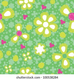Fun abstract seamless pattern