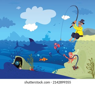 Fun adventures in the underwater world