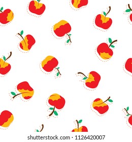 Fun Autumn Fruit Graphic Pattern 