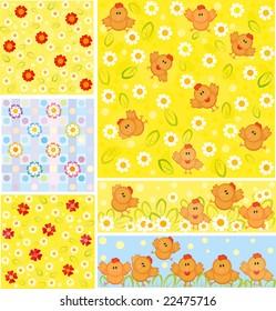 Fun backgrounds.