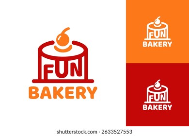 Fun Bakery Logo Design Playful Bakery Logo for Food Branding