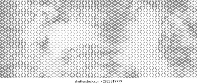 fun beautiful black and white shadow halftones retro pop art funky urban colorful comic book. Dotted halftone gradient texture. Vanishing polka dot background. Repeating dots gradation pattern backgro	

