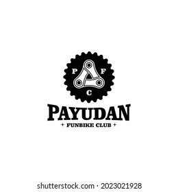 Fun bike club logo design inspiration