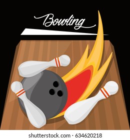 fun bowling sport play game