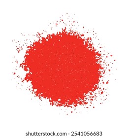 Fun bright red crayon powder, abstract sand texture. Editable, ready to recolor