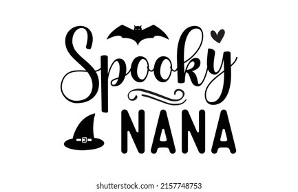 Fun brush ink inscription for photo overlays, typography greeting card or t-shirt print, flyer, poster design. Halloween party hand-drawn lettering phrase, isolated on the white. 