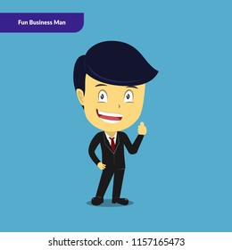 Fun Business Guy Character Set