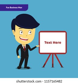 Fun Business Guy Character Set