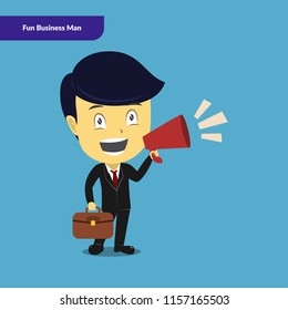 Fun Business Guy Character Set
