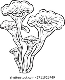 Fun Cartoon Mushroom Toadstool Character Vector Illustration