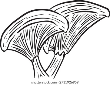 Fun Cartoon Mushroom Toadstool Character Vector Illustration