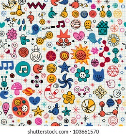 fun cartoon pattern